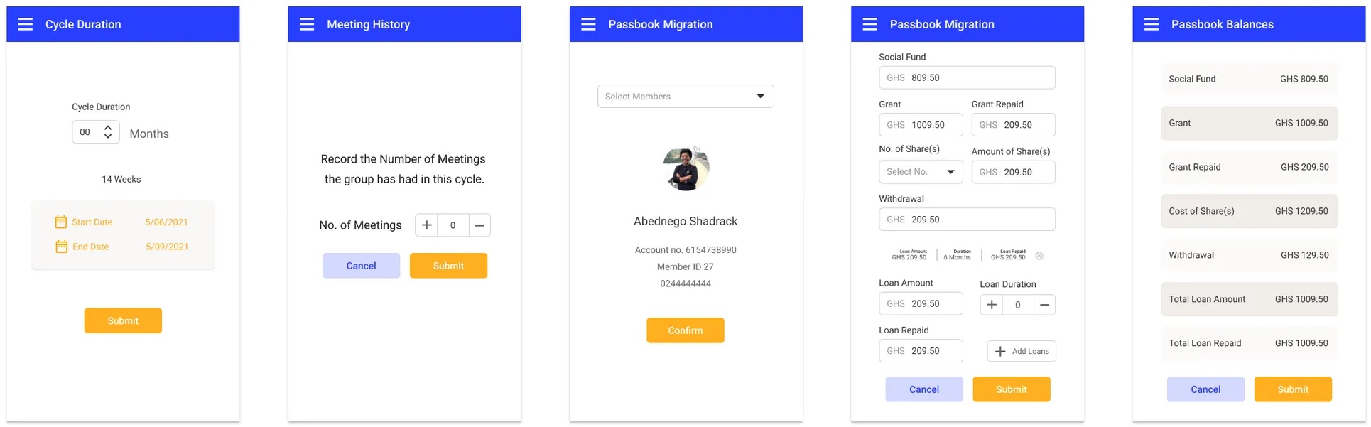 Passbook Migration Flow